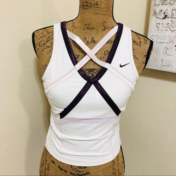Nike Tops - Nike Racer Back Cropped Tank Top S